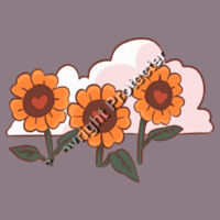 Sunflowers (AS Colour Tee) Design