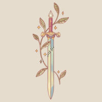 Paladin Sword (AS Colour Tee) Design