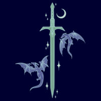 Dragons Sword (AS Colour Hoodie) Design