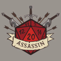 Dungeon's And Dragons, Assassin Dice (AS Colour Tee) Design