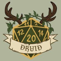 Dungeons And Dragons, Druid Dice (AS Colour Tee) Design