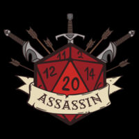 Dungeon's And Dragons, Assassin Dice (Thread Project Tee) Design