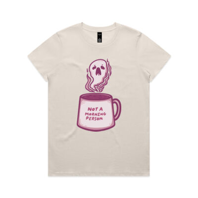 Not A Morning Person (AS Colour Maple Tee) Thumbnail