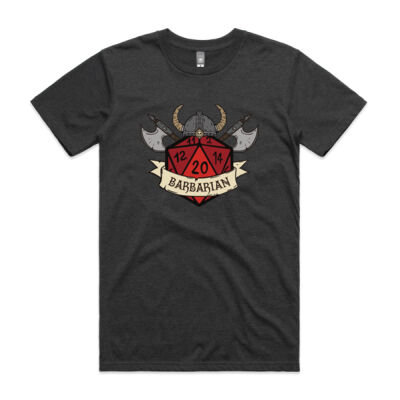 Dungeon's And Dragons, Barbarian Dice (AS Colour Tee) Thumbnail